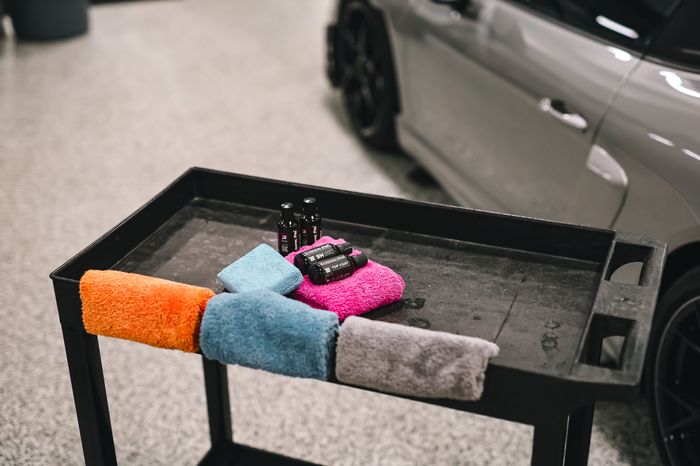 Sušenje automobila mikrofibrom